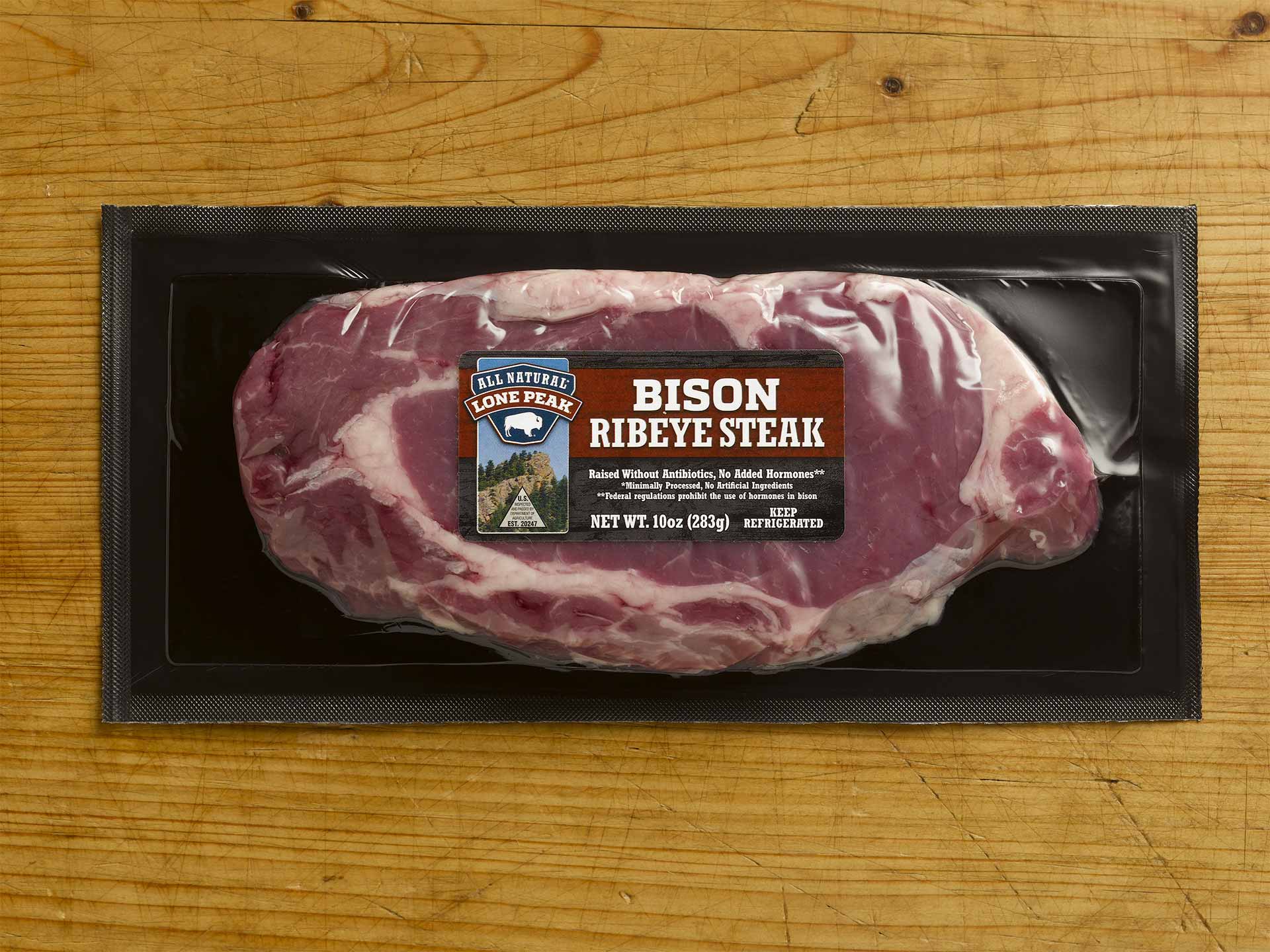 Bison Ribeye Steak